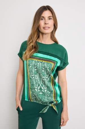 Gerry Weber női felső, ujjatlan, elöl szatén, megkötős