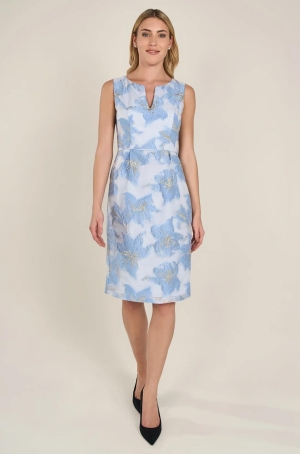 Apart női ruha, organza, ujjatlan, rövid