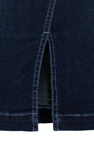 Olsen női szoknya farmer,egyenes,elől sliccelt