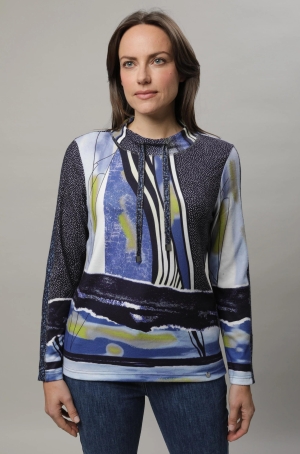 golléhaug női felső, tubusnyakú, hosszúujjú