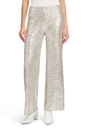 Betty Barclay női nadrág, csupaflitter, bő, egyenes