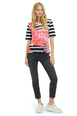 Betty Barclay női felső, rövidujjú, kereknyakú