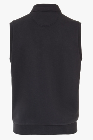 Casamoda férfi mellény, cipzáros, steppelt