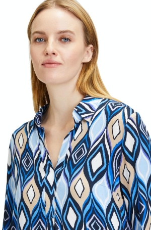 Betty Barclay női blúz, hosszúujjú, V-nyakú