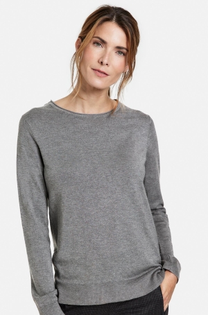 Gerry Weber női pulóver hosszujjú,kereknyakú