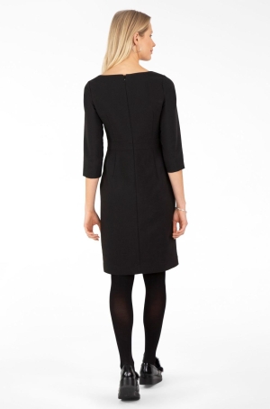 Apart női ruha 3/4-es ujjú,masnis