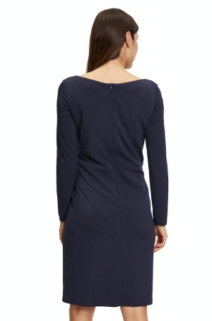 Vera Mont női ruha, hosszúujjú, elöl húzott