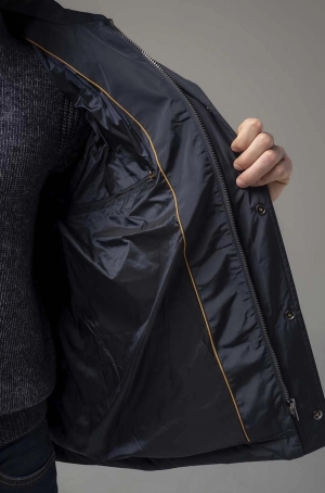 Pierre Cardin férfi dzseki szövet rátét,levehető kapucni