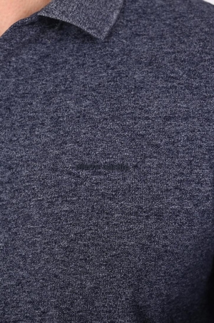 Pierre Cardin férfi ingpulóver, cipzáros-galléros, hosszúujjú