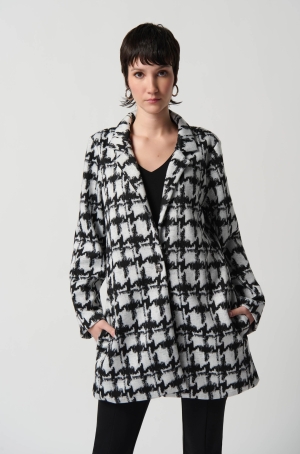 Joseph Ribkoff női kabát, 1 ékszergombos