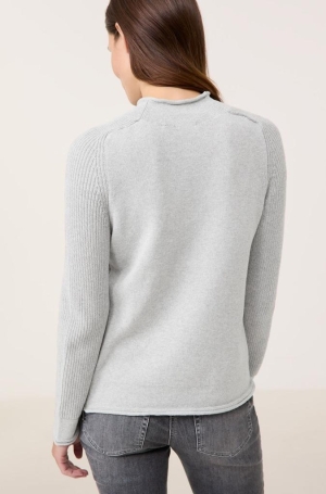 Gerry Weber női pulóver tubusnyakú,hosszúujjú,oldalt cipzáros