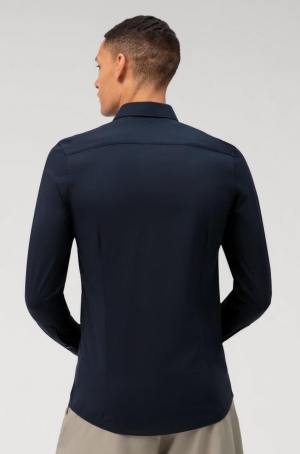 Olymp férfi ing, hosszúujjú, body fit, elasztikus