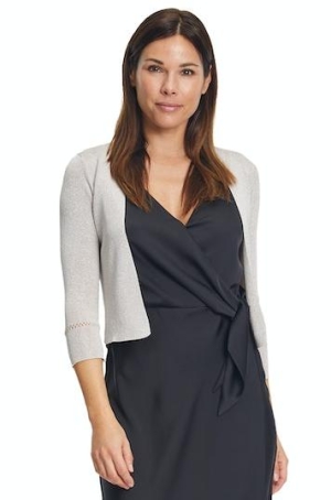 Vera Mont női boleró 3/4-es ujjú,lurexes