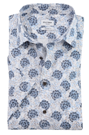 Olymp férfi ing, modern fit, rövidujjú