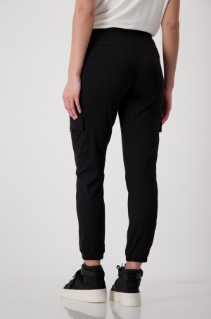 Monari női nadrág szabadidő,szárán zsebes,gumis alj