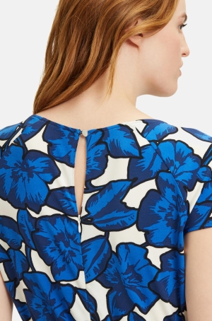 Betty Barclay női overál,  ujjatlan, megkötős, nyakán húzott