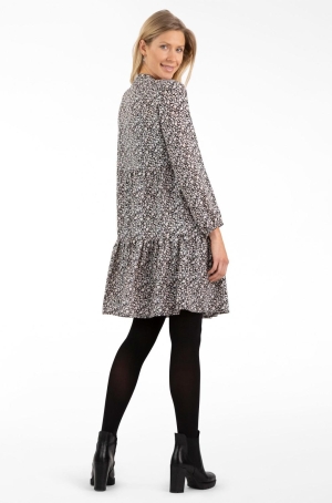 Apart női ruha h.ujjú,fodros