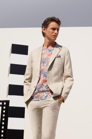 Digel férfi zakó modern fit,len