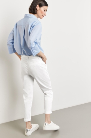 Gerry Weber női nadrág chinó, gumisderekú, öves