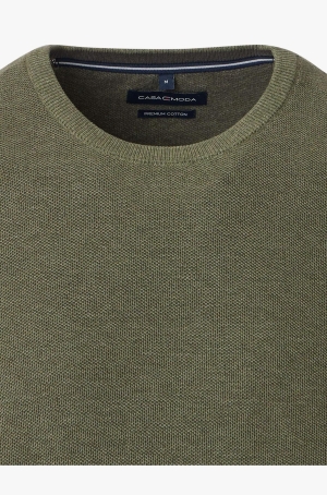 Casamoda férfi pulóver, kereknyakú