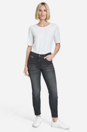 Gerry Weber női nadrág farmer cipzáros szárú,roncsolt