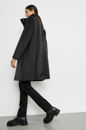 Gerry Weber női kabát szövet,gyapjú,állónyakú