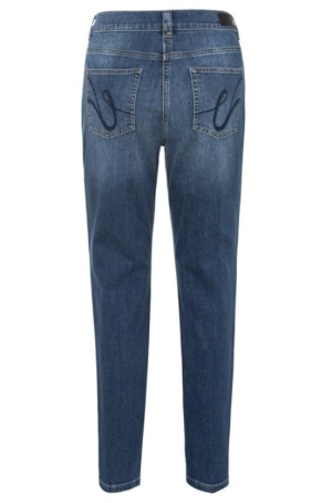 Olsen női nadrág farmer,felhajtós szárú