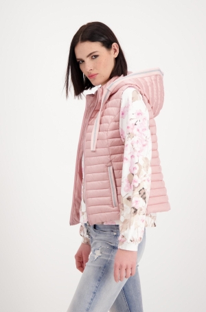 Monari női mellény kapucnis