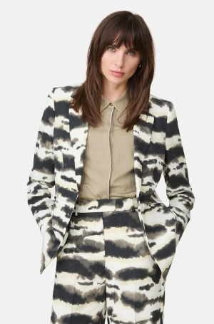 Taifun női blézer, karcsúsított, zsebes, 1 gombos