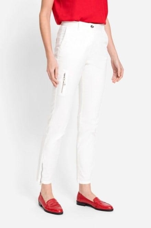 Olsen női nadrág,svédzsebes,cipz.szár