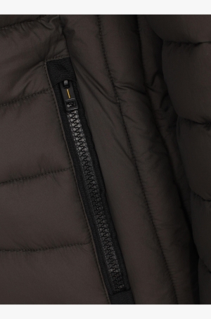 Casamoda férfi dzseki, steppelt, kapucnis