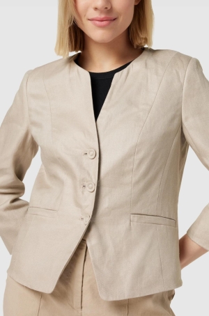 Rofa női zakó len,chanel fazon