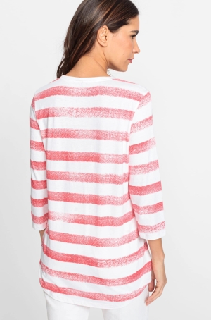 Olsen női felső hosszított,3/4-es ujjú,