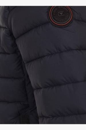 Casamoda férfi dzseki, steppelt kapucnis