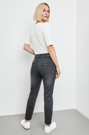 Gerry Weber női nadrág farmer cipzáros szárú,roncsolt