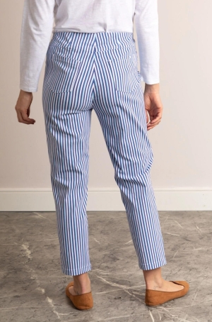 Robell női nadrág, capry farzsebes hasított szár