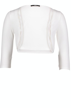 Vera Mont női boleró pamut,tüll szegéllyel