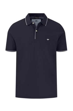 Fynch Hatton férfi ingpulóver, gombos, galléros