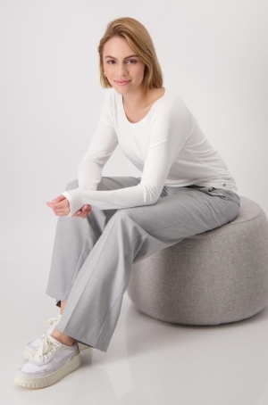 Monari női felső kereknyakú,hosszúujjú