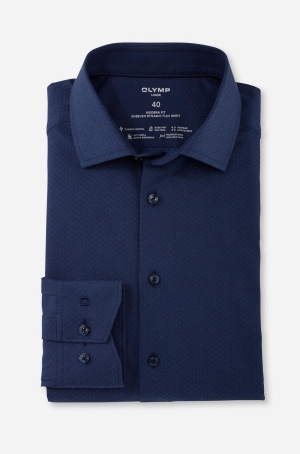 Olymp férfi ing, hosszúujjú, modern fit, elasztikus