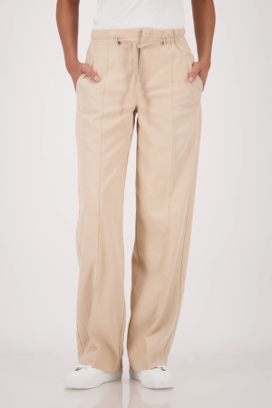 Monari női nadrág svédzsebes,egyenes,megkötős derekú