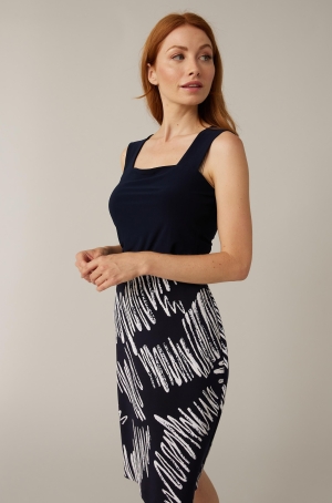 Joseph Ribkoff női szoknya egyenes,gumis derekú