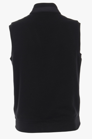 Casamoda férfi mellény, steppelt, cipzáros, állógalléros