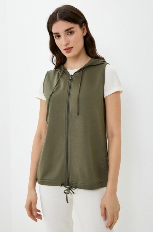 Betty Barclay női mellény kapucnis pamut