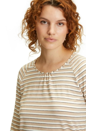 Betty Barclay női felső, 3/4-es ujjú, húzott nyakú