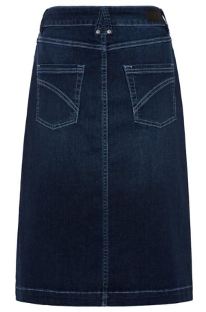 Olsen női szoknya farmer,egyenes,elől sliccelt