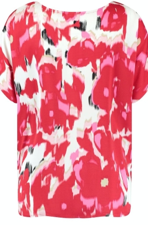 Taifun női felső selyem,japánujjú,kereknyakú