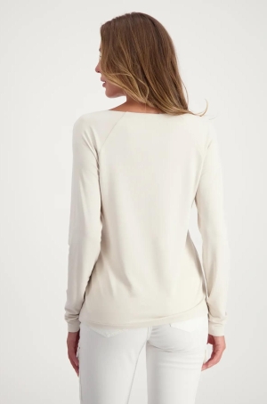 Monari női felső hosszúujjú, SIM feliratos