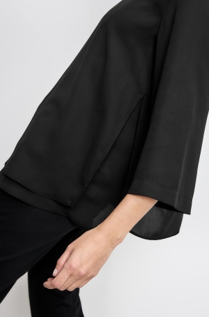 Gerry Weber női felső 3/4-es ujjú,hosszított,muszlin, NOS