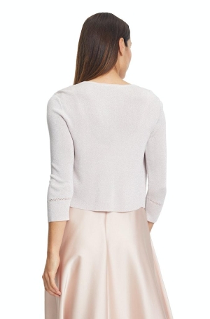 Vera Mont női boleró 3/4-es ujjú,lurexes